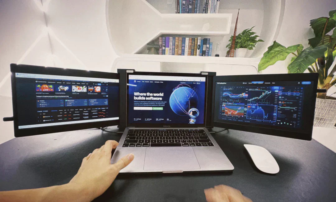 Tripix – Triple écran portable