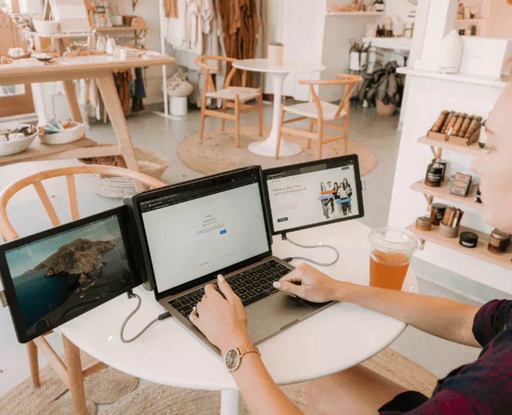 Tripix – Triple écran portable